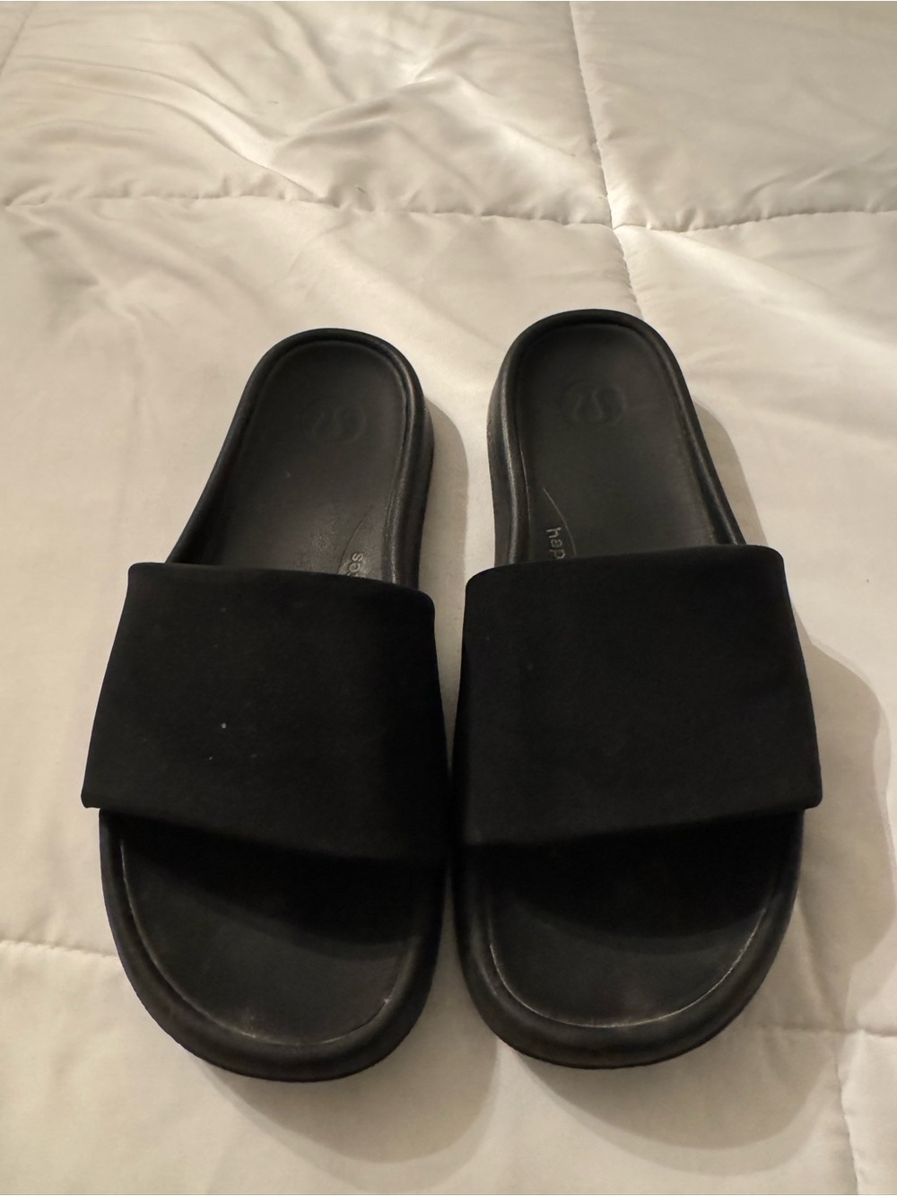 Black Slide Sandals - Minimal Wide Band lululemon